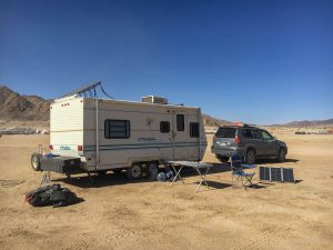GX470 Overland Build 13 travel trailer