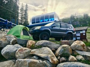 GX470 Overland Build 44 camping