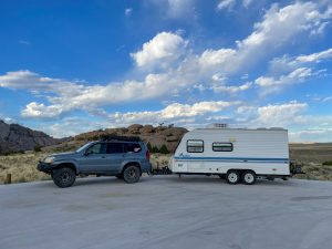 GX470 Overland Build 46 towing