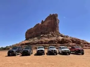 Power Wagons take on Moab