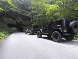 Red River Gorge and the Daniel Boone Backcountry Byway Nada Tunnel